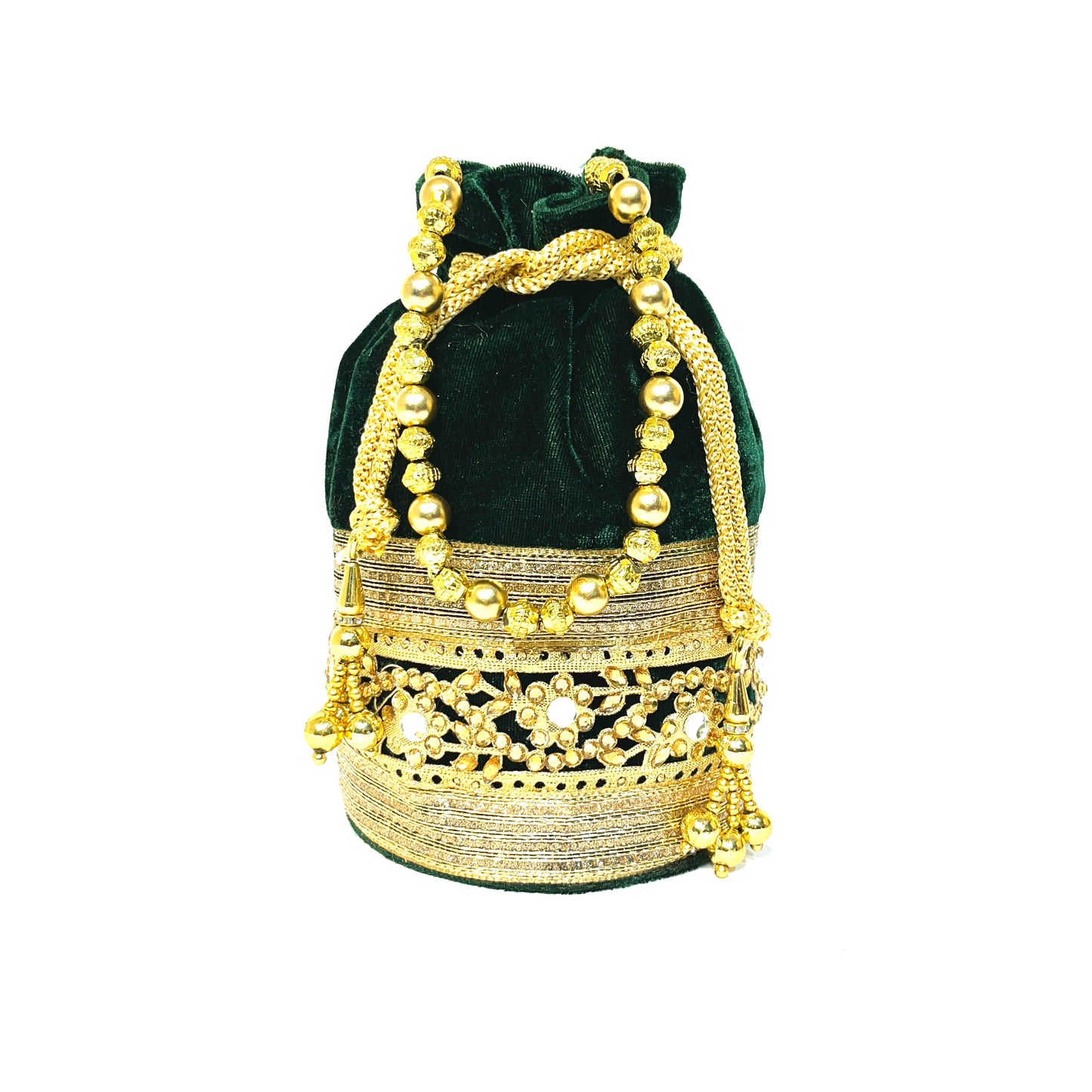 BATUTA- Potli Bags for Women Evening Bag Clutch Ethnic Bride Purse with Drawstring