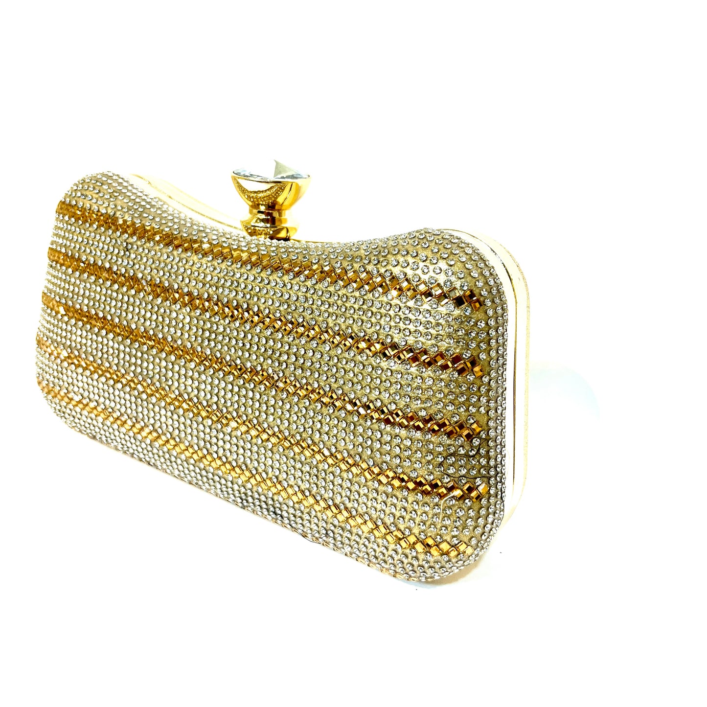 BATUTA Clutch Purse for Women Golden bridal Party and Wedding Bag Latest trending