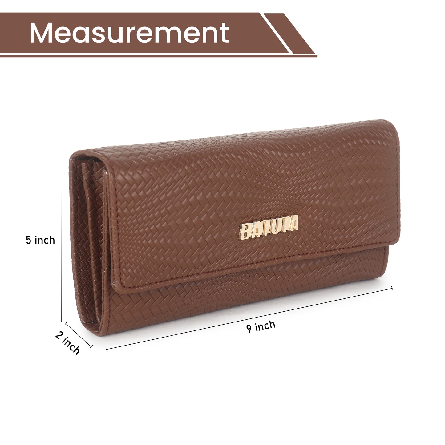 BATUTA PU Leather Women's Wallet Hand Clutch | Phone Pocket | Card Pockets