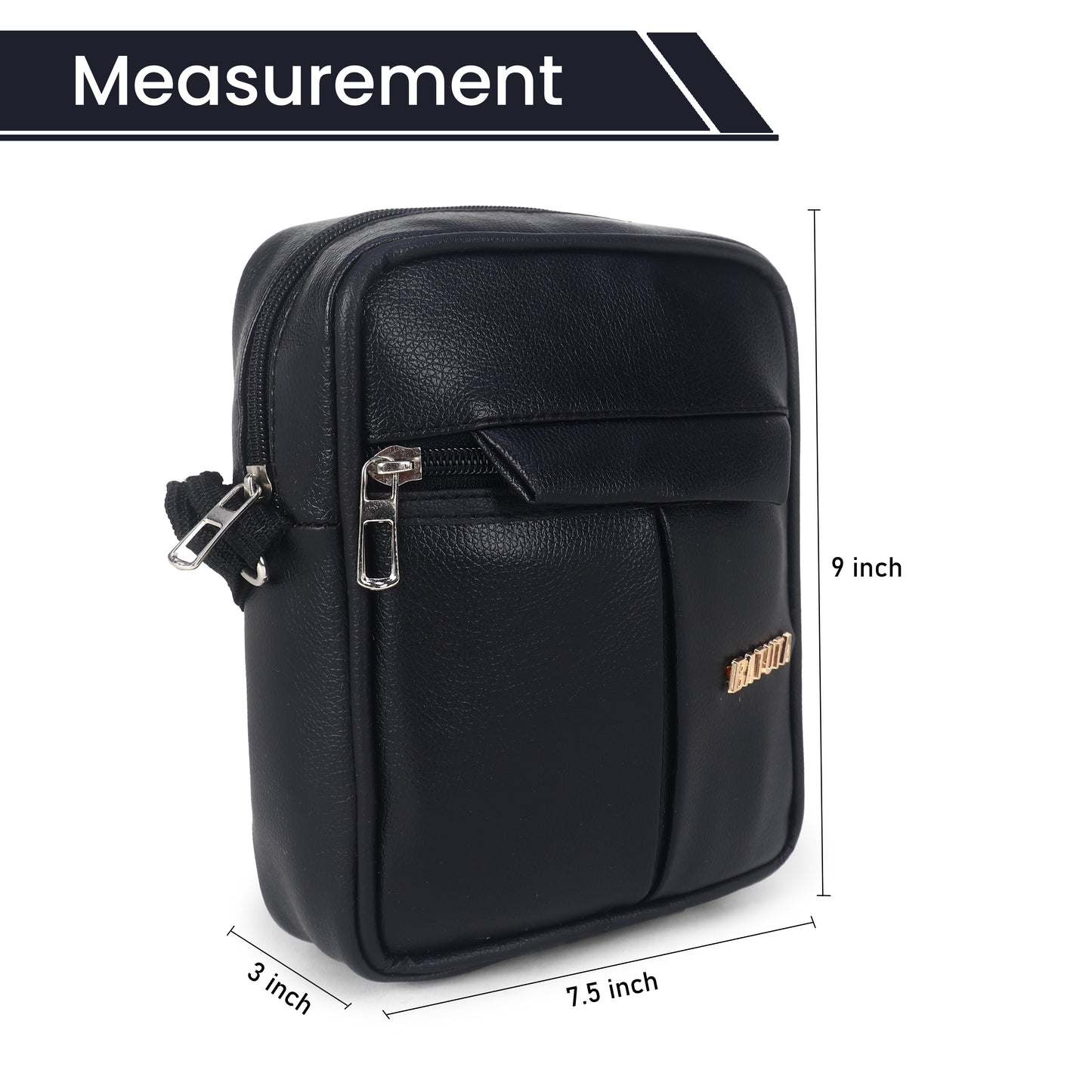 BATUTA Small Sling Bag for Men | Chest Slinger bag | Crossbody Bag| Side Bag Men | Mini Slings