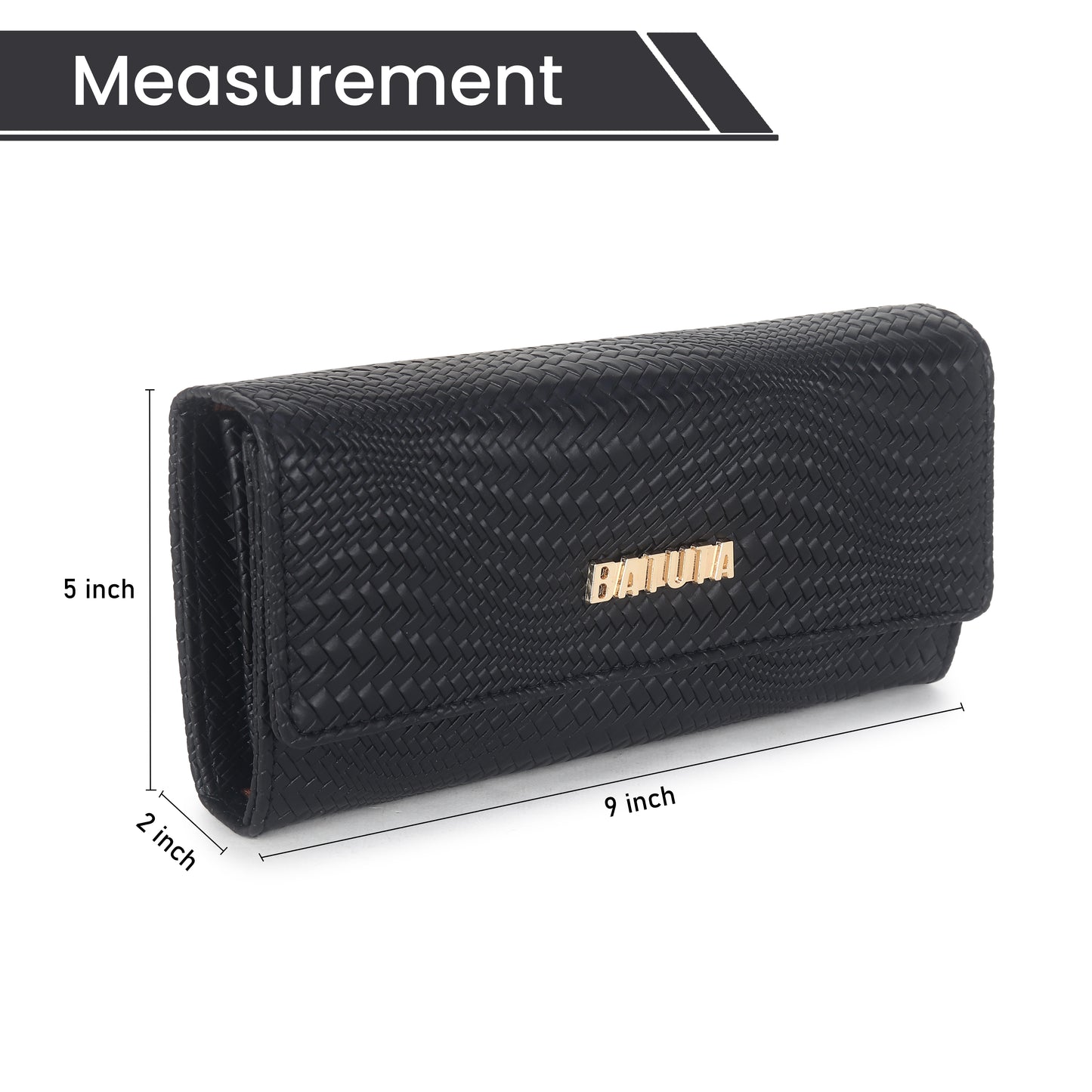 BATUTA PU Leather Women's Wallet Hand Clutch | Phone Pocket | Card Pockets