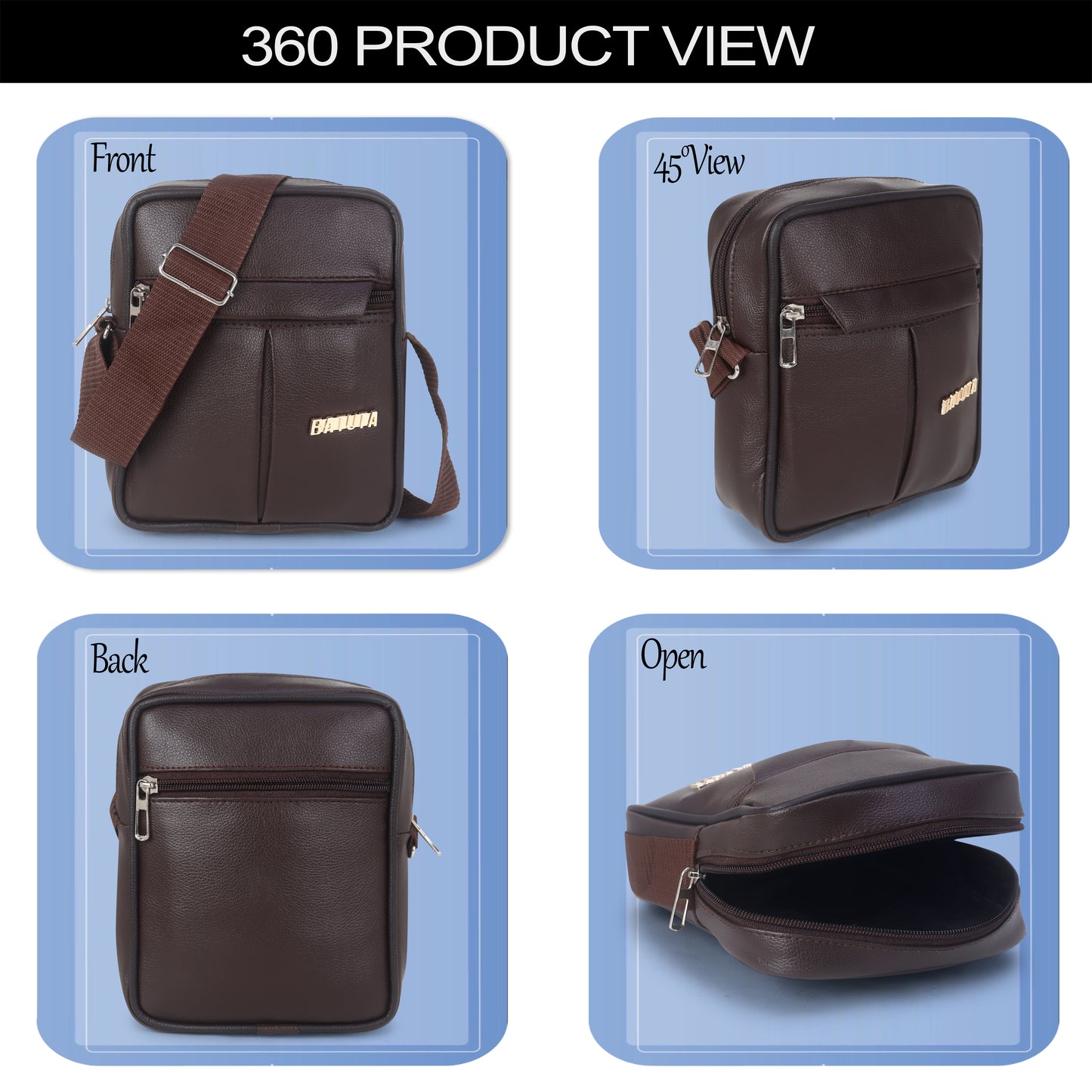BATUTA Small Sling Bag for Men | Chest Slinger bag | Crossbody Bag| Side Bag Men | Mini Slings