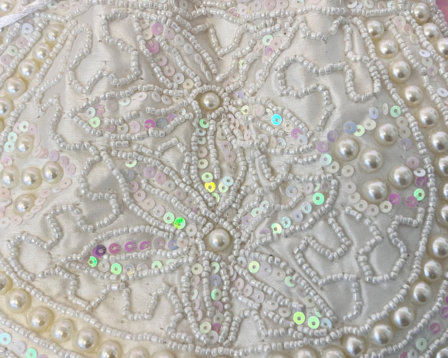 BATUTA -Embellished Silk Potli Bag with Protective Bag, Handbag, Wristlets, Clutch for Women, Girls with Handmade Embroidery, Sequin, Beads Work for Parties, Weddings