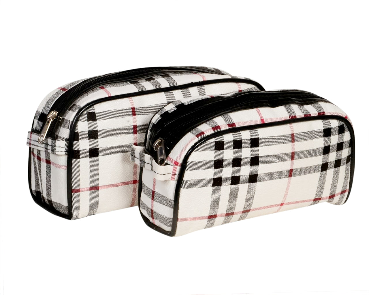 Cosmetic Pouch Toiletry Organiser Storage Bags For Men & Women Pouches For makeup organizer - set of 2