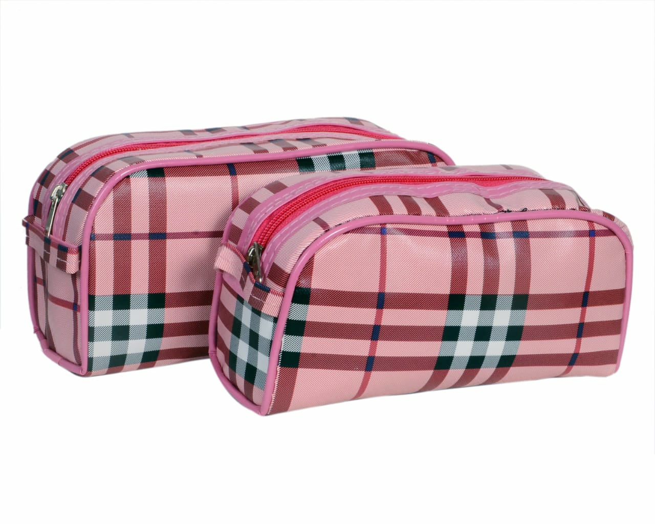 Cosmetic Pouch Toiletry Organiser Storage Bags For Men & Women Pouches For makeup organizer - set of 2