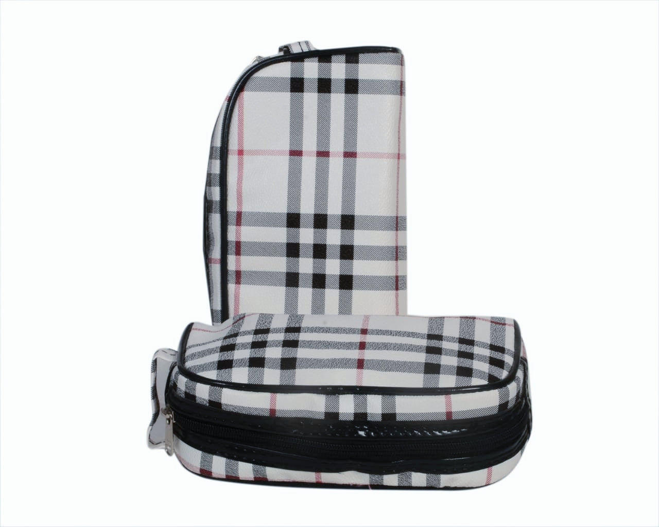 Cosmetic Pouch Toiletry Organiser Storage Bags For Men & Women Pouches For makeup organizer - set of 2