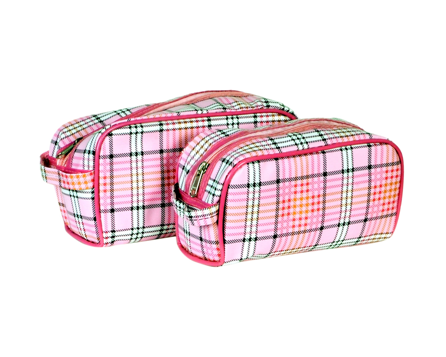 BATUTA HUB - Multipurpose Set of 2 Cosmetic Bag Pouches for Storage, Travel Kit, Makeup Pouch Kit, Storage Organizers, Toiletry Bag