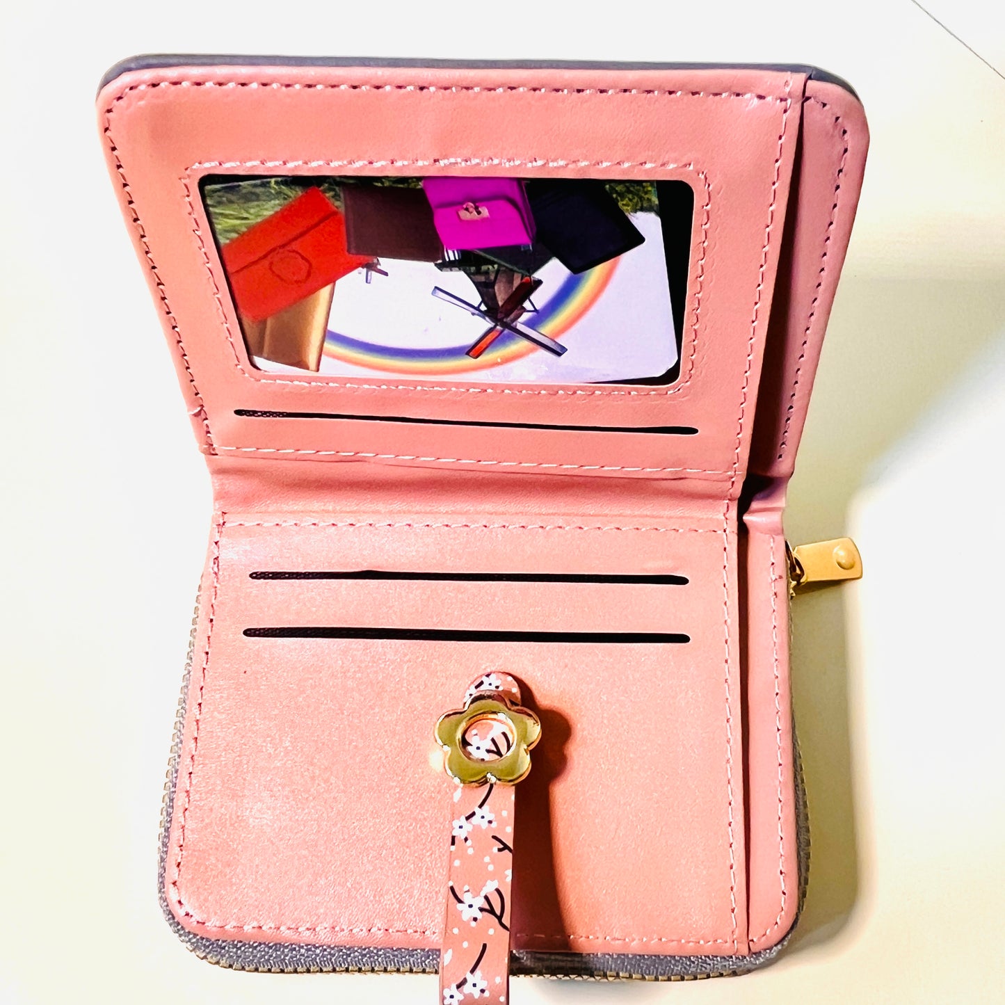 BATUTA - Small Women's Wallet -PU Leather Multi Wallets | Credit Card Holder | Coin Purse Zipper