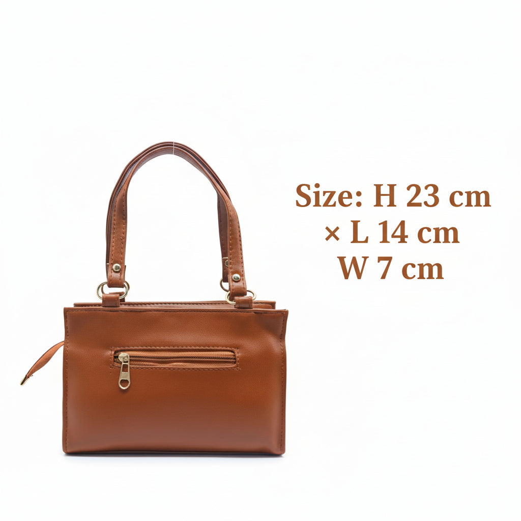 BATUTA Luxury Leather Large Capacity Bag for Women – Stylish PU Leather Satchel Handbag with Multiple Pockets Perfect Travel Bag for Women and Girls