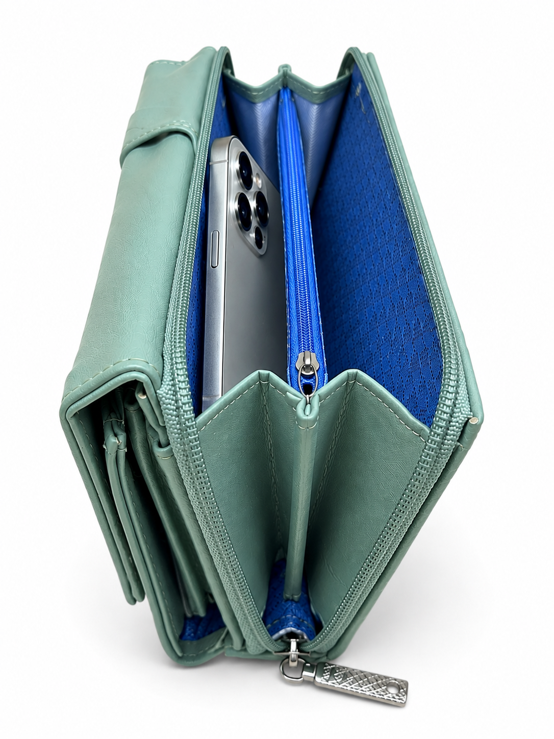 BATUTA Women’s Premium Long Wallet for Women | PU Leather Clutch Wallet | Multiple Card Slots | Cash & Coin Pocket | Stylish Ladies Purse