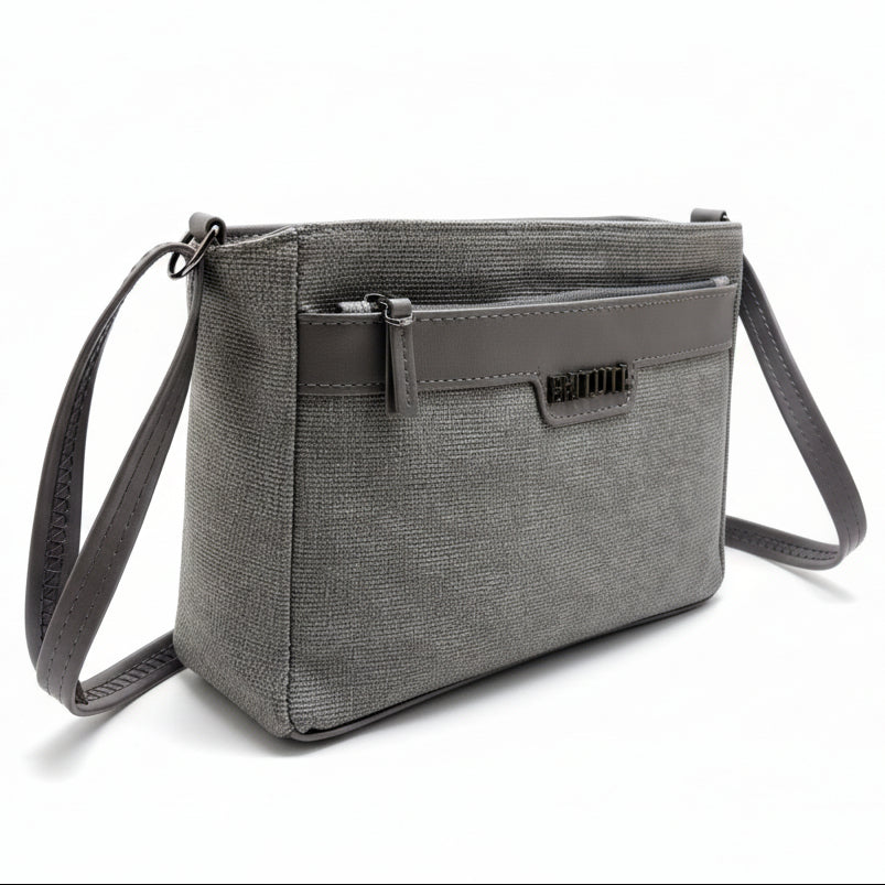 BATUTA HUB Women Crossbody Sling Bag | Premium PU Leather Small Side Bag for Girls & Ladies | Adjustable Strap | Multiple Zipper Pockets | Lightweight Daily Use Purse