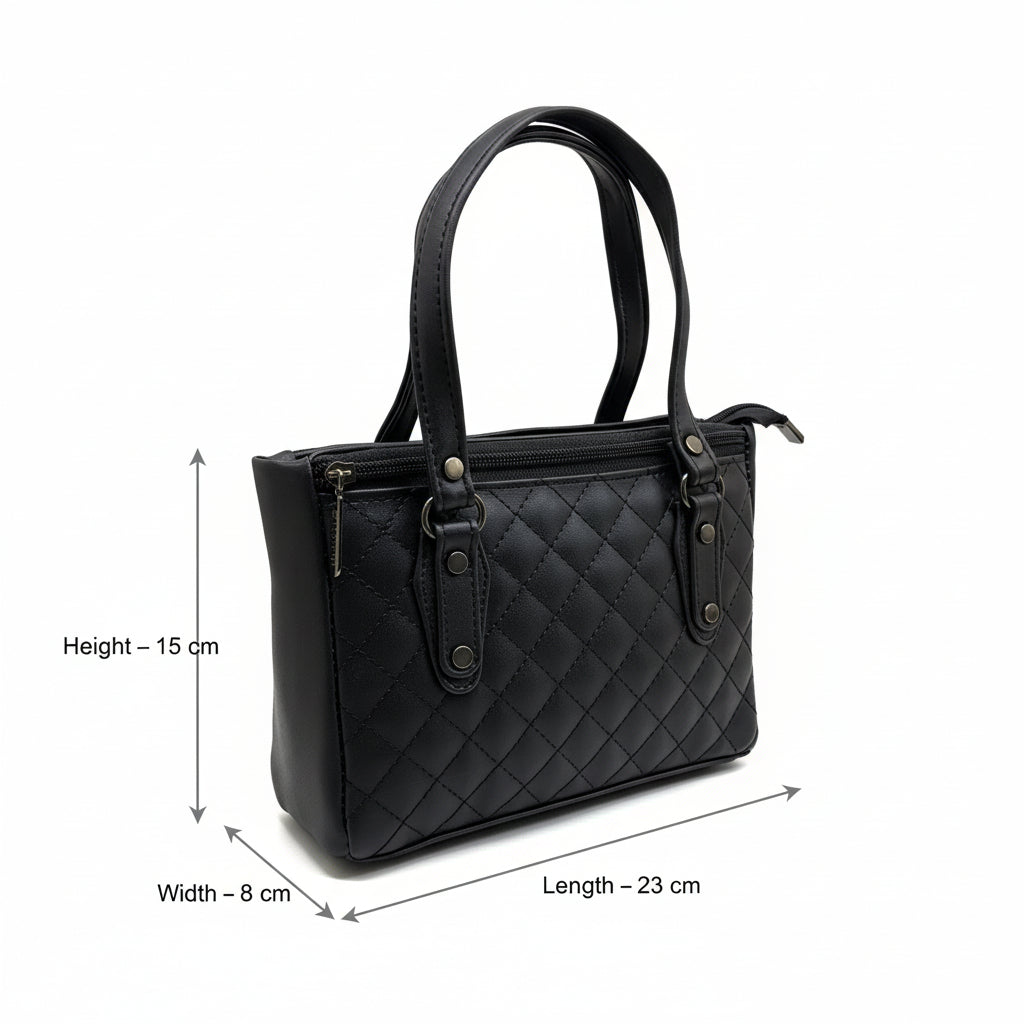 BATUTA HUB Small Hand Bag for Women, PU Leather, Stylish and Lightweight, Top Hand Held Bag