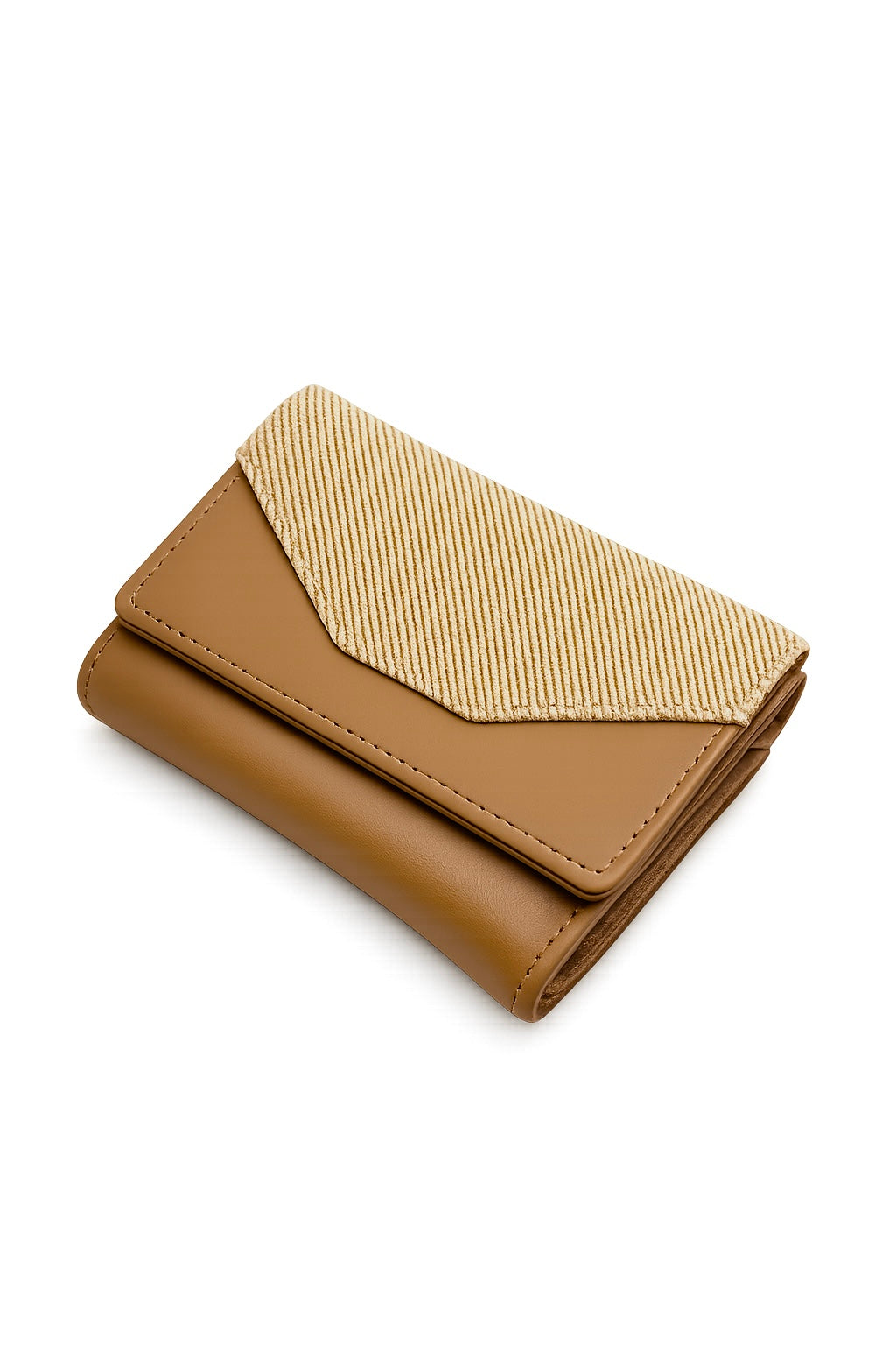 BATUTA Women Bi-Fold PU Leather Wallet | Card Holder | Coin Pocket | Compact Ladies Wallet | Olive Grey