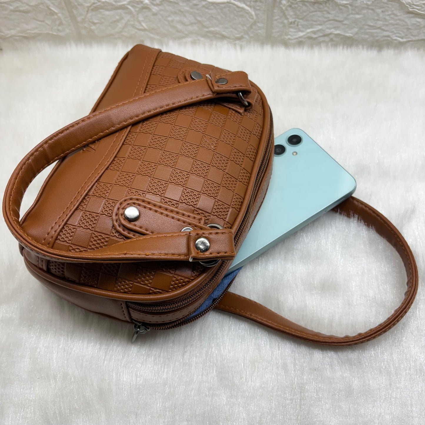 Small Handheld bag for Women, PU Leather, Stylish and Lightweight