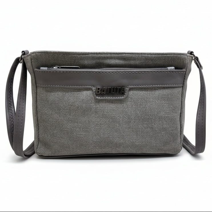 BATUTA HUB Women Crossbody Sling Bag | Premium PU Leather Small Side Bag for Girls & Ladies | Adjustable Strap | Multiple Zipper Pockets | Lightweight Daily Use Purse