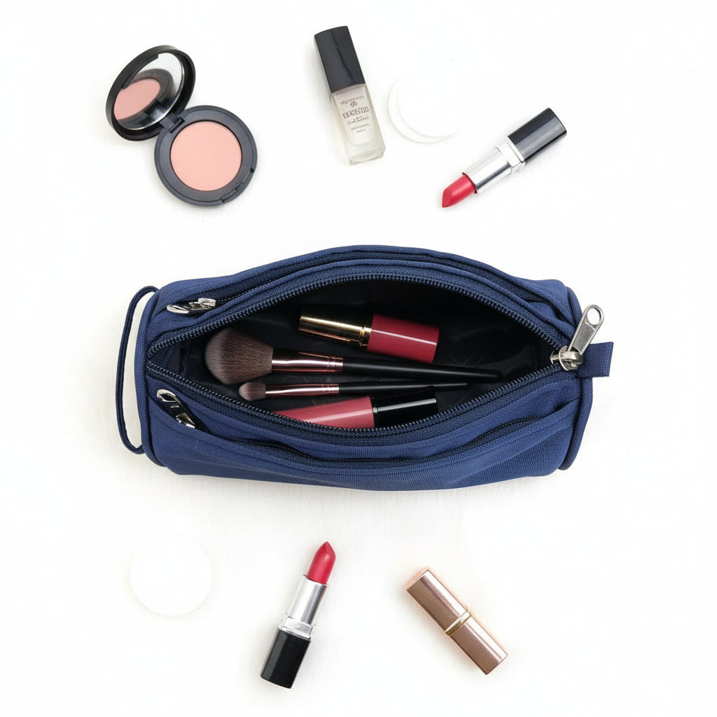 BATUTA Toiletry Bag for Men & Women, Travel Pouch for Toiletries Shaving Kit & Cosmetics, Water Resistance Pouch for Travel Accessories, Organizer Travel Pouch for Make Up,