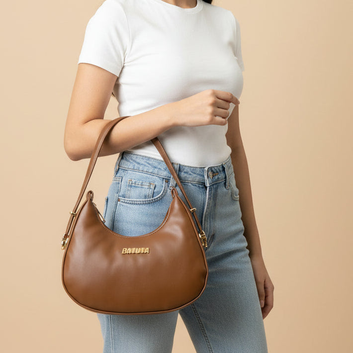 BATUTA Shoulder Bag For Woman Stylish | Small Womens Handbag | For Traveling, Party & Everyday Use | Gift For Women