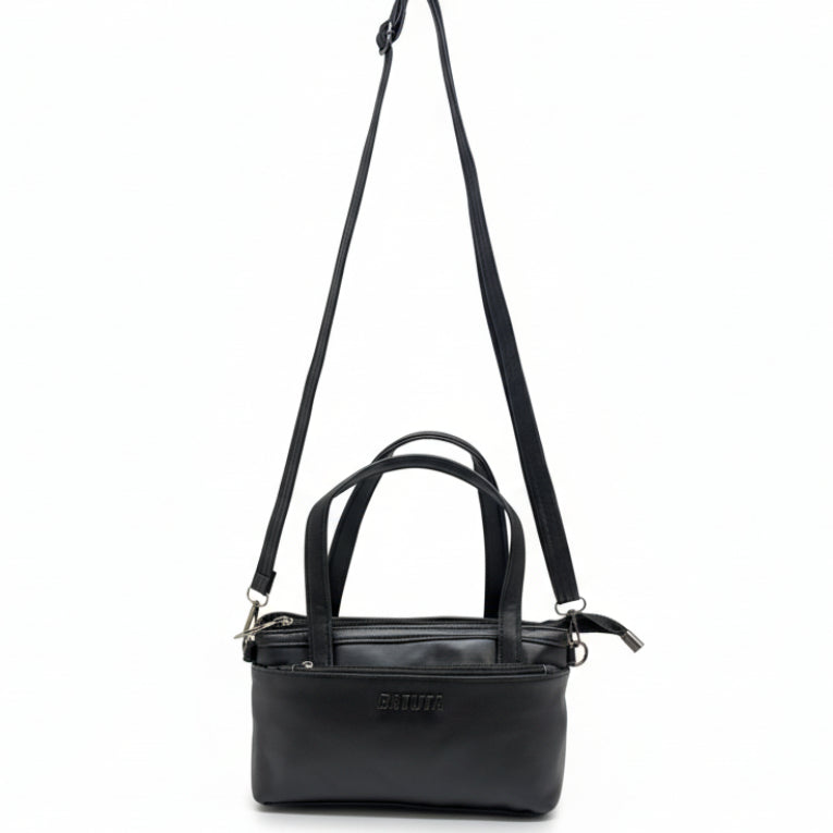 Women Mini Handbag with Sling Strap | Small Stylish Hand Carry Bag | Multi Compartment