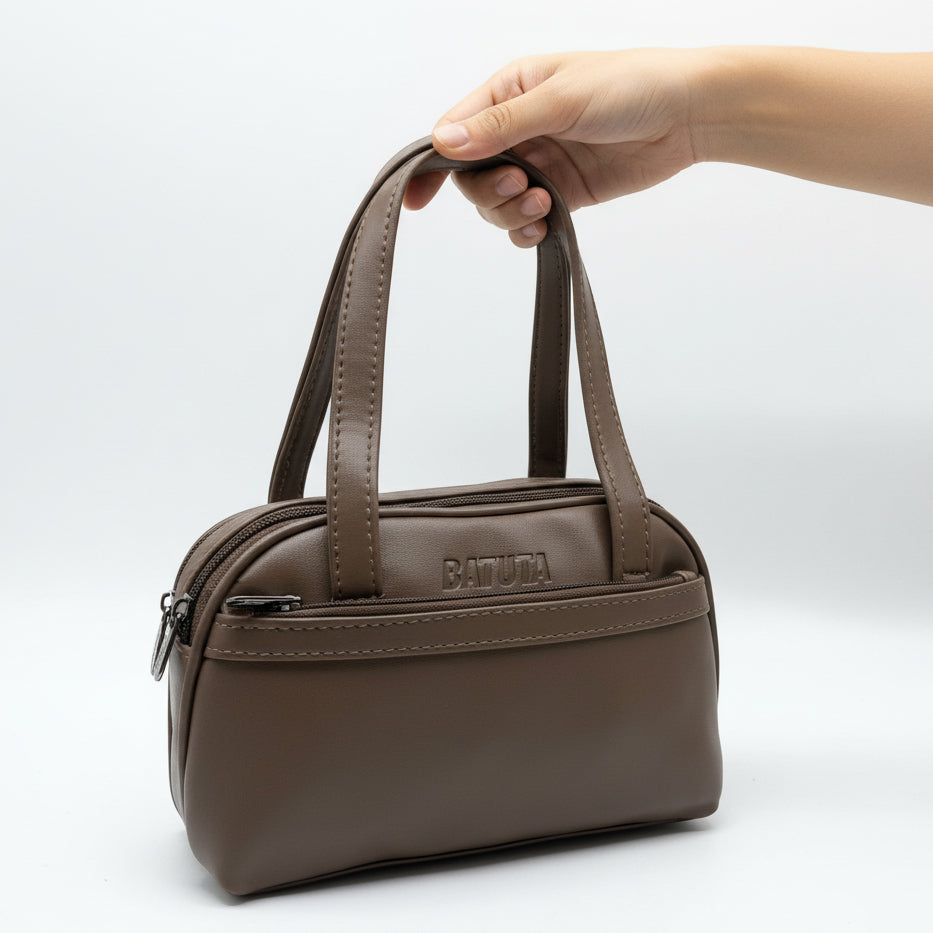 BATUTA Small Hand Bag for Women, PU Leather, Stylish and Lightweight, Top Hand Held Bag