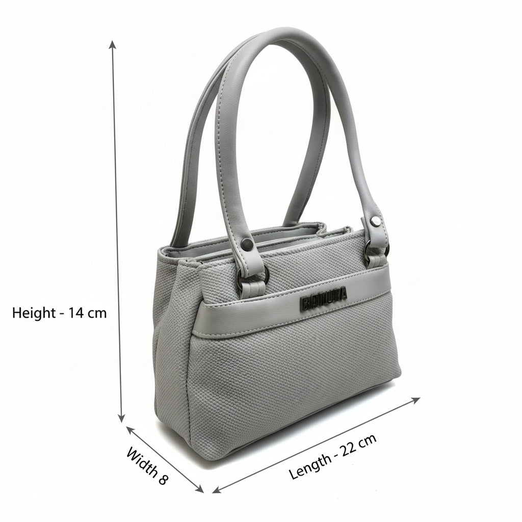 BATUTA HUB Small Hand Bag for Women, PU Leather, Stylish and Lightweight, Top Hand Held Bag