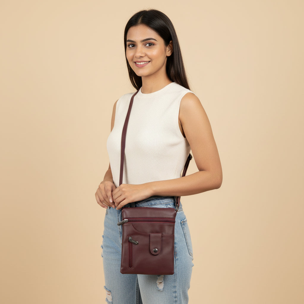 BATUTA Cross Body Mobile Bag for Women: Small Phone Purse Stylish Gift Pouch - Ideal for Girls and Ladies