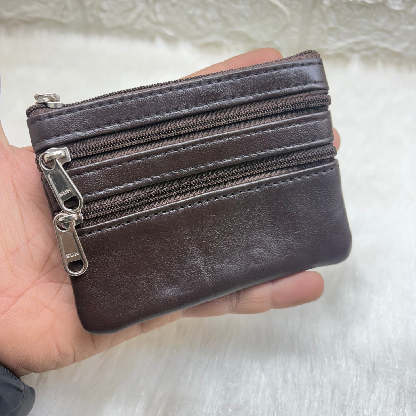 Coin Purse Genuine Leather Organiser Card Holder Pouch Case Wallets Blouse Purse for Women and Girls Pack of one