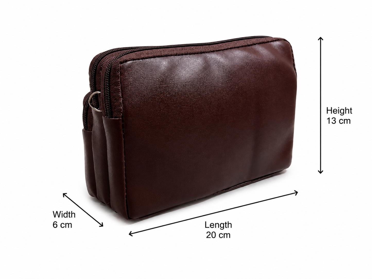 Women's Premium Crossbody Sling Bag | Triple Zip | Spacious Everyday Shoulder Bag
