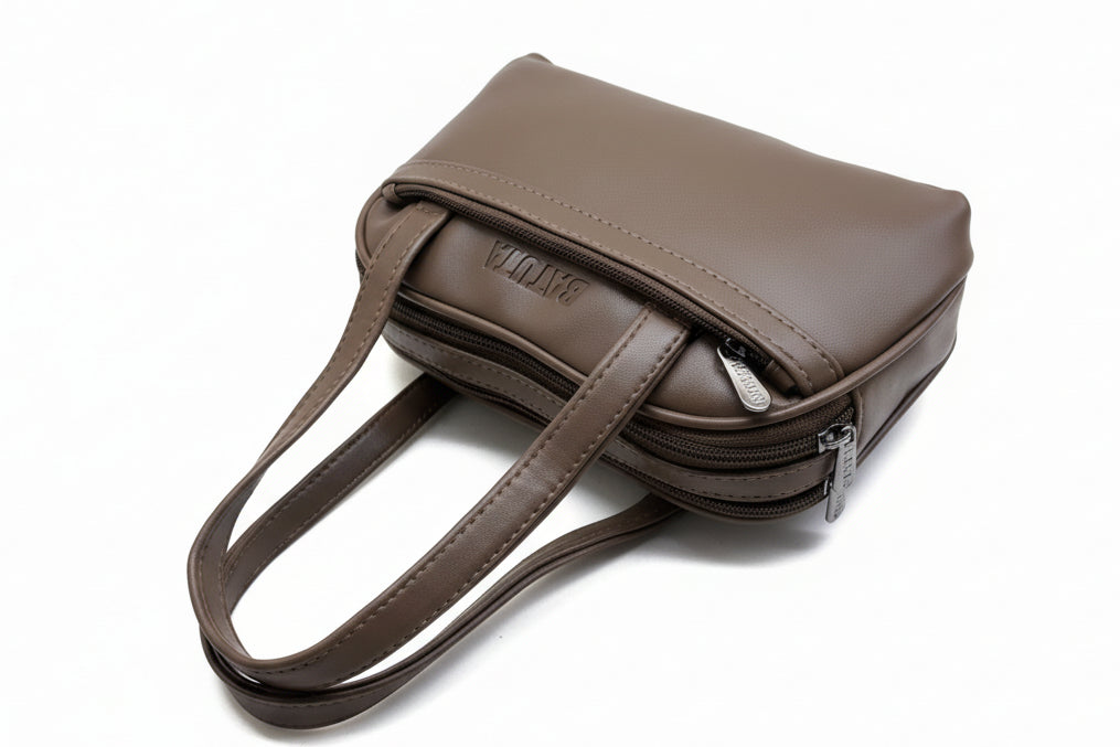 BATUTA Small Hand Bag for Women, PU Leather, Stylish and Lightweight, Top Hand Held Bag