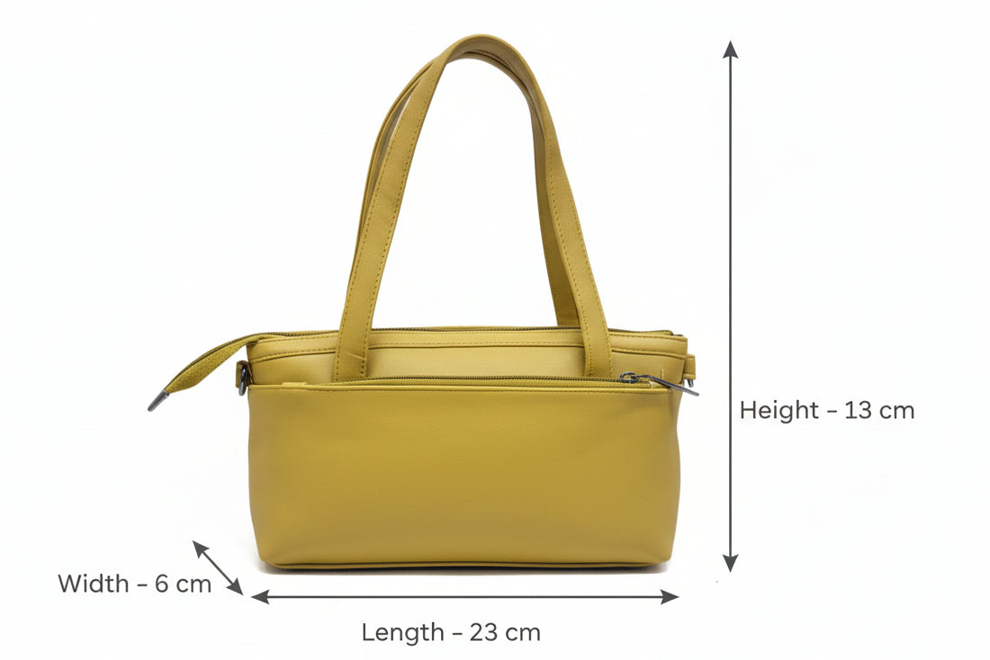 Women Mini Handbag with Sling Strap | Small Stylish Hand Carry Bag | Multi Compartment