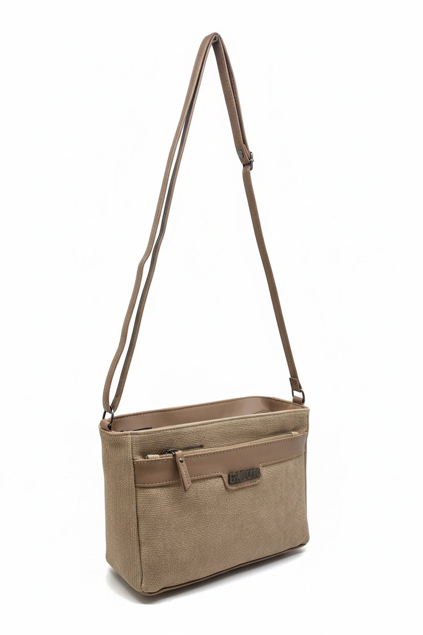 BATUTA HUB Women Crossbody Sling Bag | Premium PU Leather Small Side Bag for Girls & Ladies | Adjustable Strap | Multiple Zipper Pockets | Lightweight Daily Use Purse