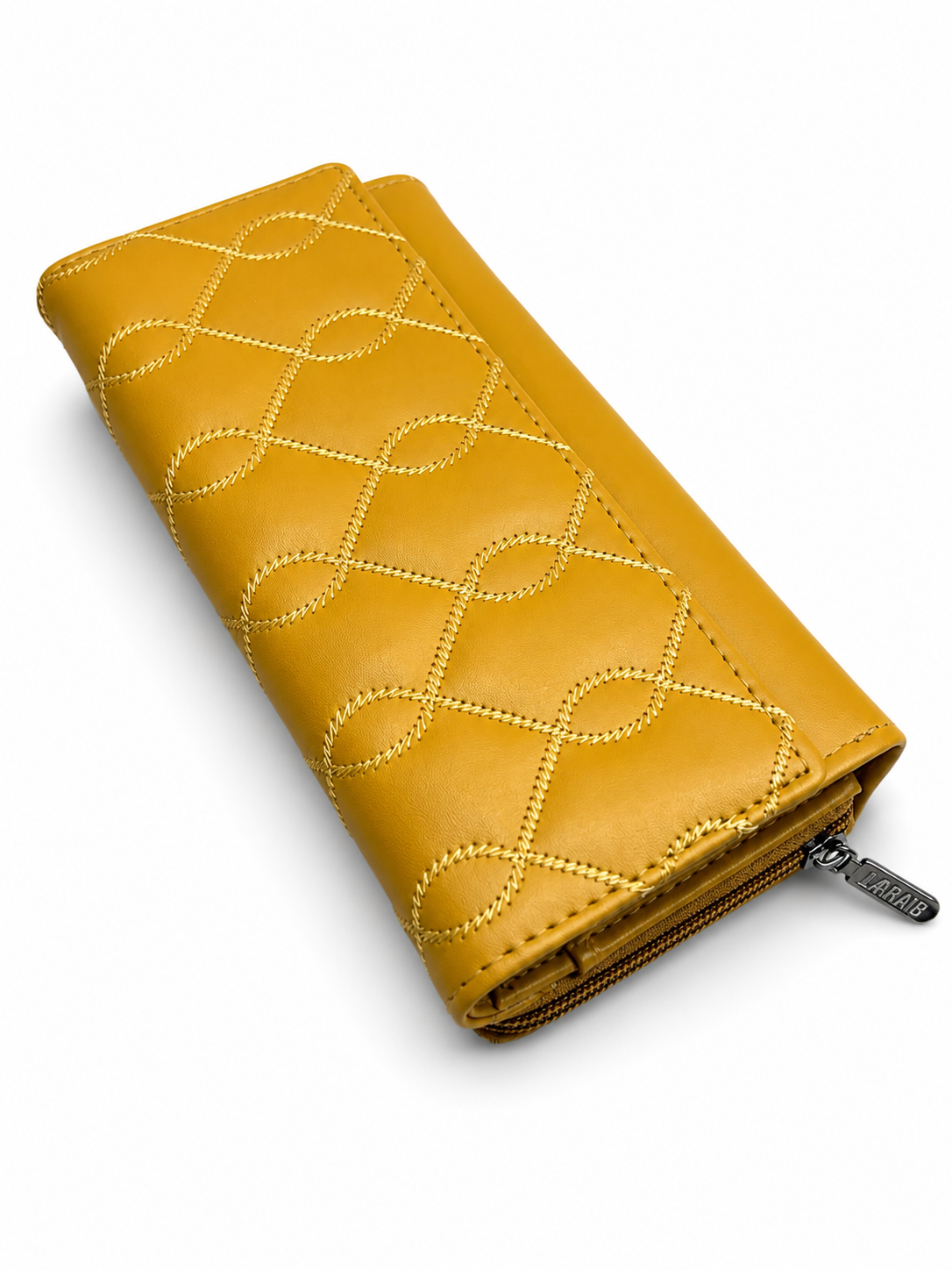 BATUTA Women’s Long Wallet | PU Leather Clutch Wallet for Women | 2 Zip | Multiple Card Slots | Cash & Mobile Holder