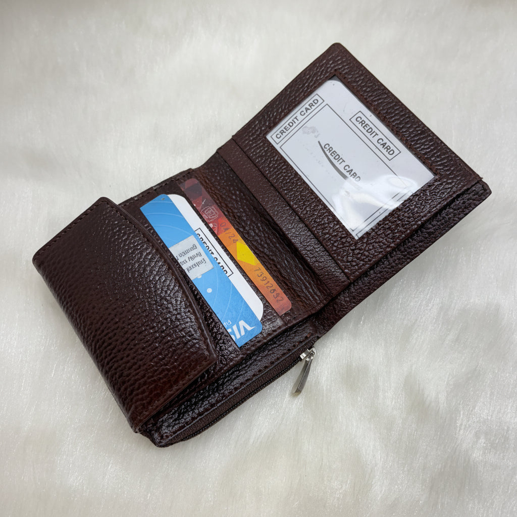 BATUTA Genuine Leather Ladies Wallet for Woman with 8 Card Slots - Clutch Purse for Girl, Wallet for  Ladies Stylish, Ladies Purse for Women Wallet,