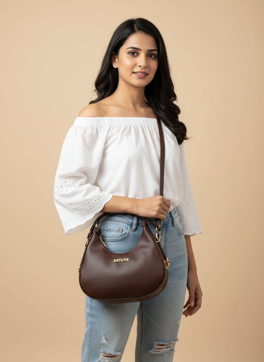 BATUTA Shoulder Bag For Woman Stylish | Small Womens Handbag | For Traveling, Party & Everyday Use | Gift For Women