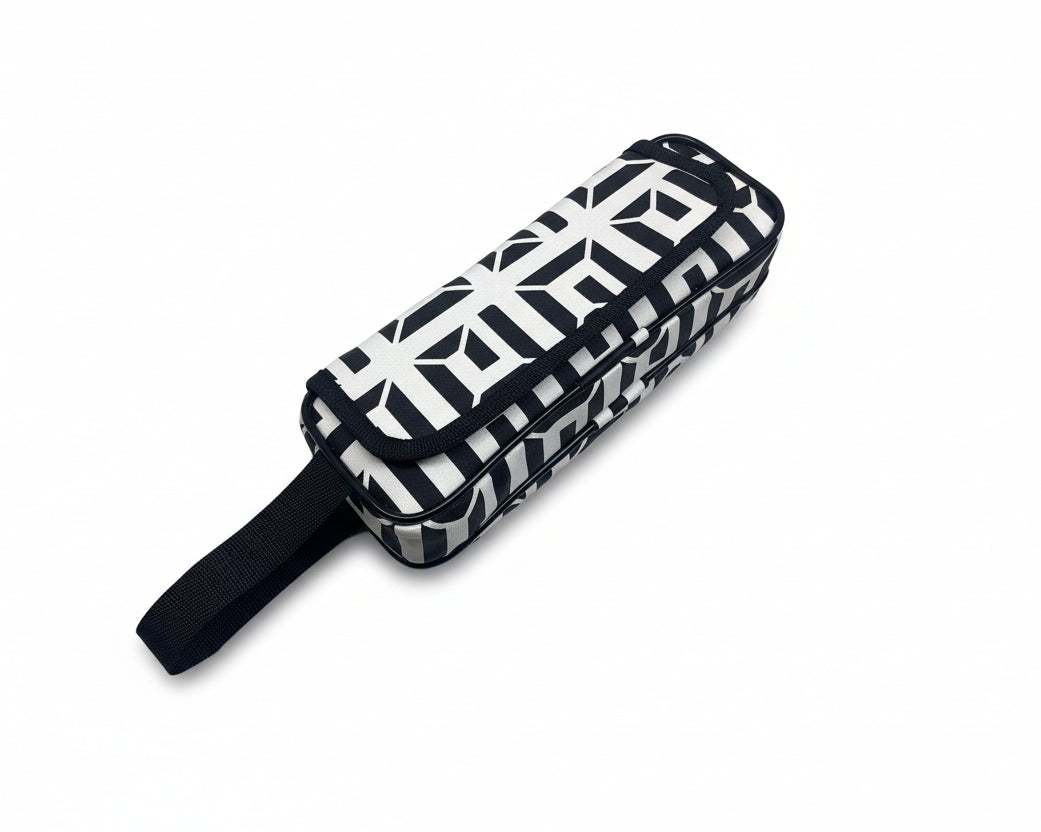 BATUTA Large Size Pencil Case Holder Pouch Pen Bag Marker Stationary Pouch Case 3 Zipper Stationery Case Pen Holde Pencil Pouch