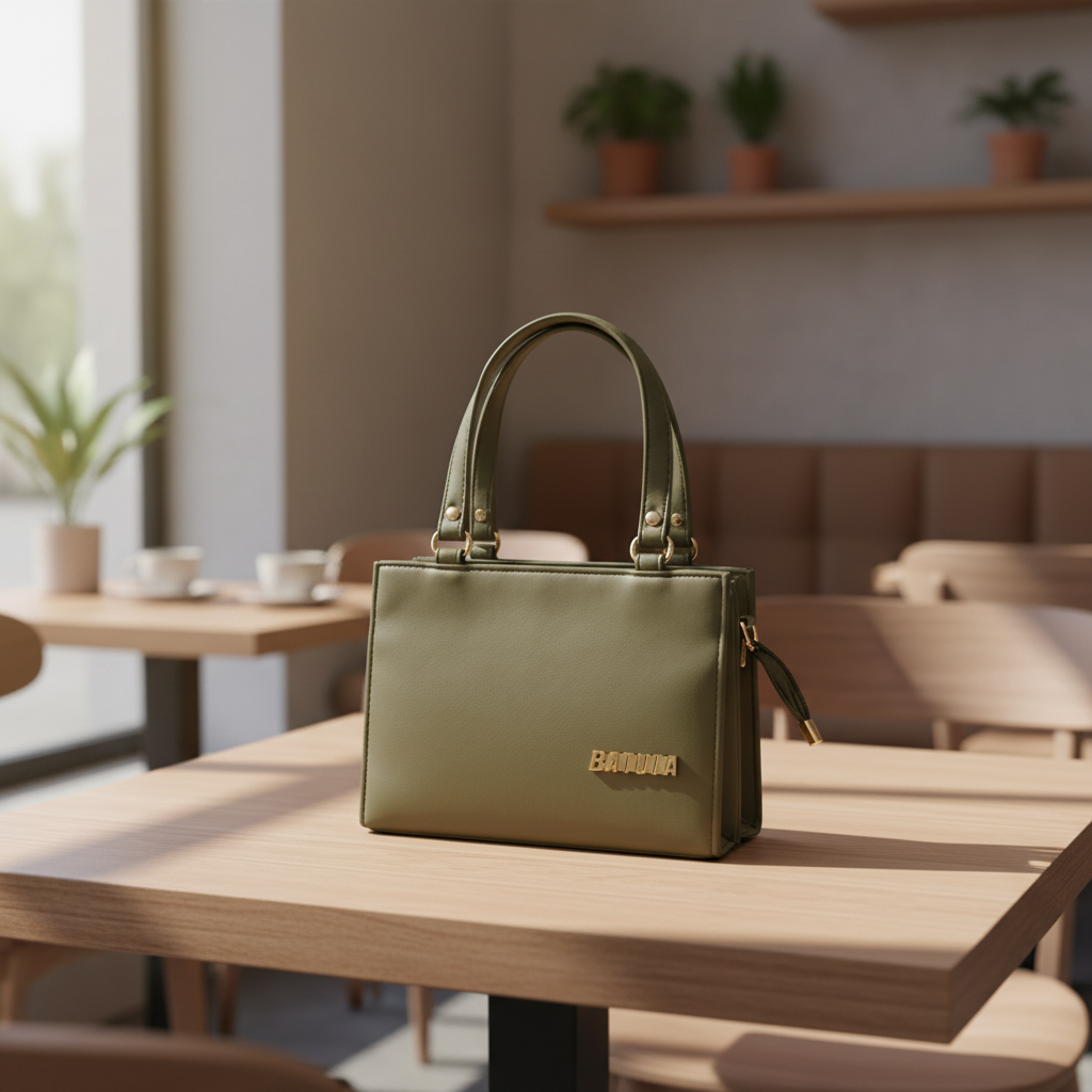 BATUTA HUB Luxury Leather Large Capacity Bag for Women – Stylish PU Leather Satchel Handbag with Multiple Pockets Perfect Travel Bag for Women and Girls
