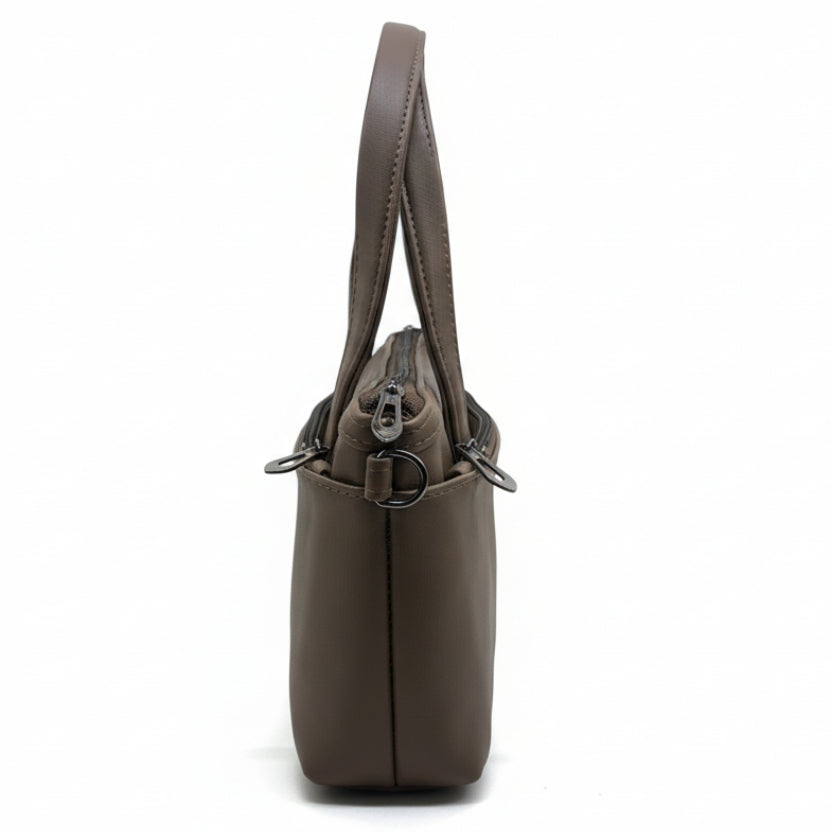 Women Mini Handbag with Sling Strap | Small Stylish Hand Carry Bag | Multi Compartment