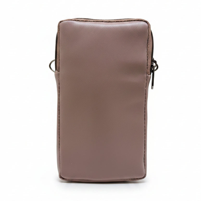 BATUTA HUB Women’s Mobile Sling Bag | Multi Pocket Crossbody Bag | 3 Zip Compartments | Adjustable Shoulder Strap Compact Travel Organizer Purse for Daily Use
