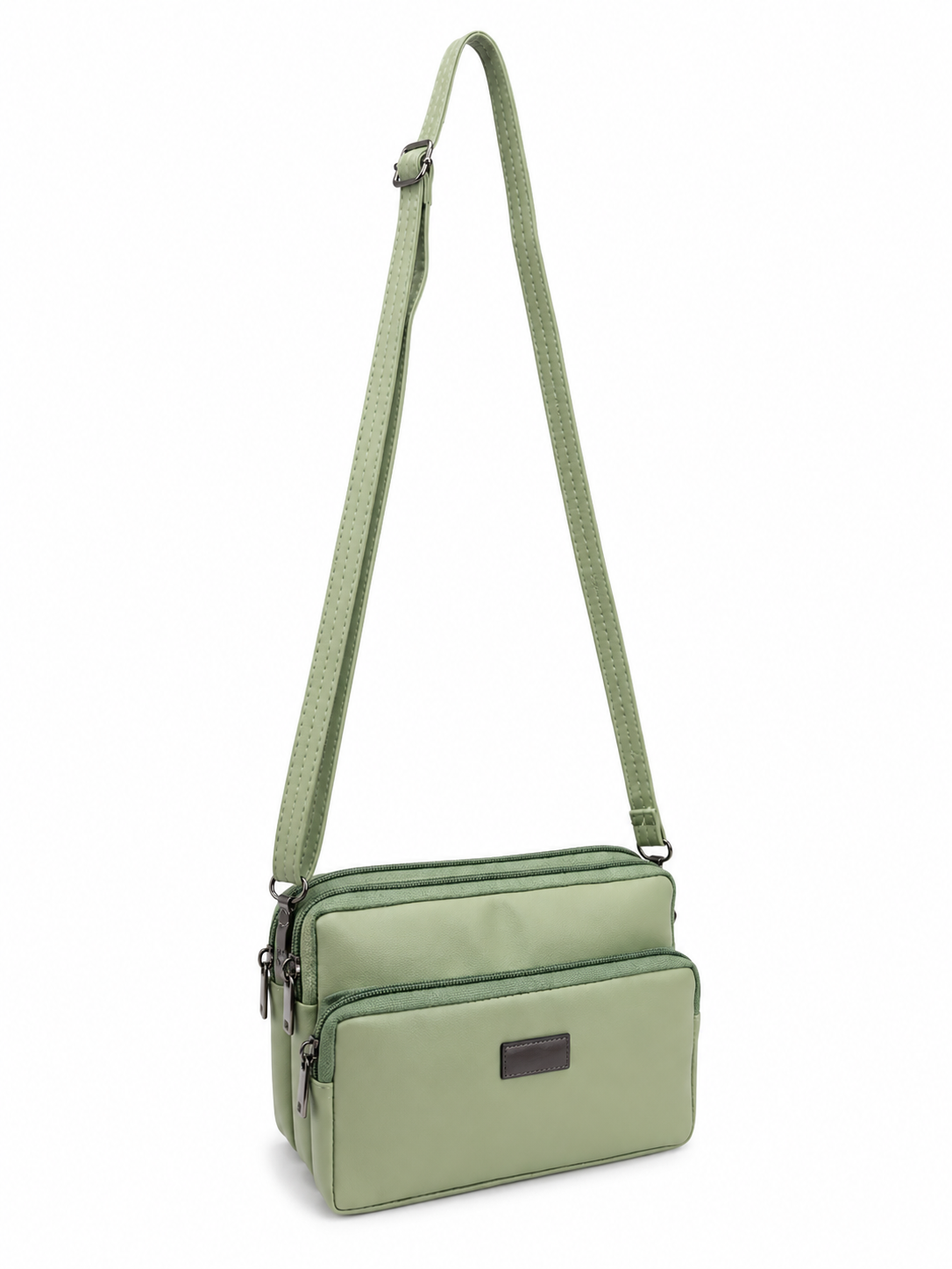 Women's Premium Crossbody Sling Bag | Triple Zip | Spacious Everyday Shoulder Bag