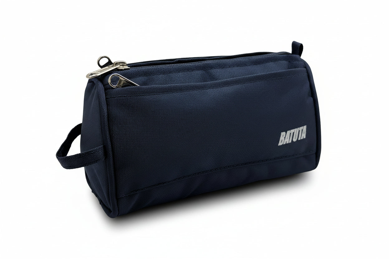 BATUTA Toiletry Bag for Men & Women, Travel Pouch for Toiletries Shaving Kit & Cosmetics, Water Resistance Pouch for Travel Accessories, Organizer Travel Pouch for Make Up,