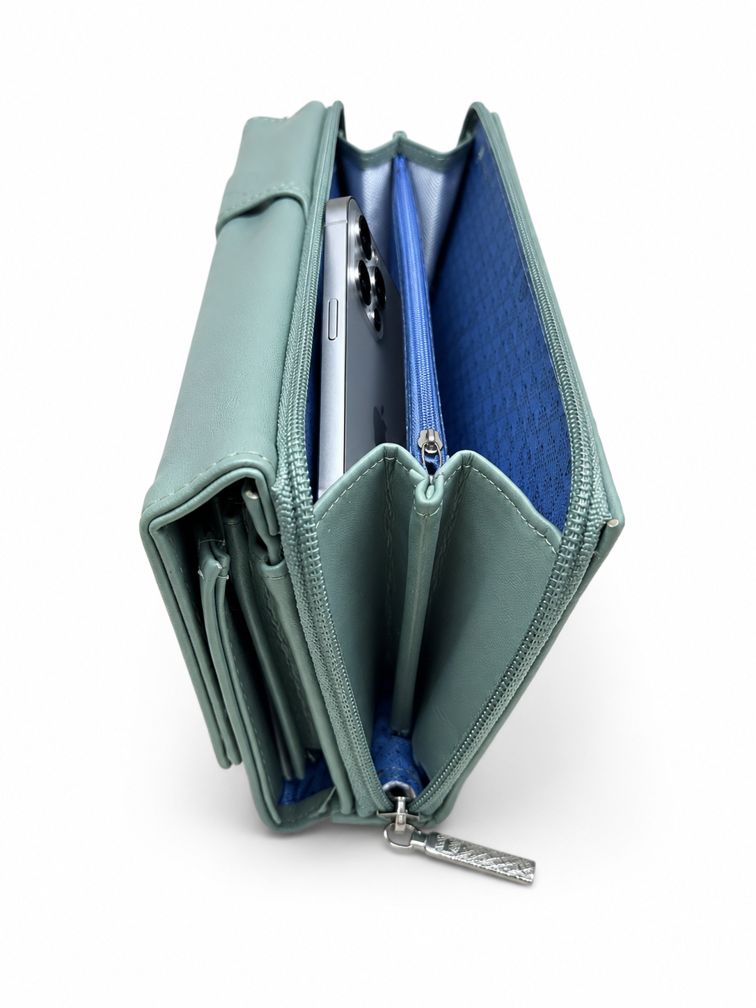 BATUTA Women’s Premium Long Wallet for Women | PU Leather Clutch Wallet | Multiple Card Slots | Cash & Coin Pocket | Stylish Ladies Purse