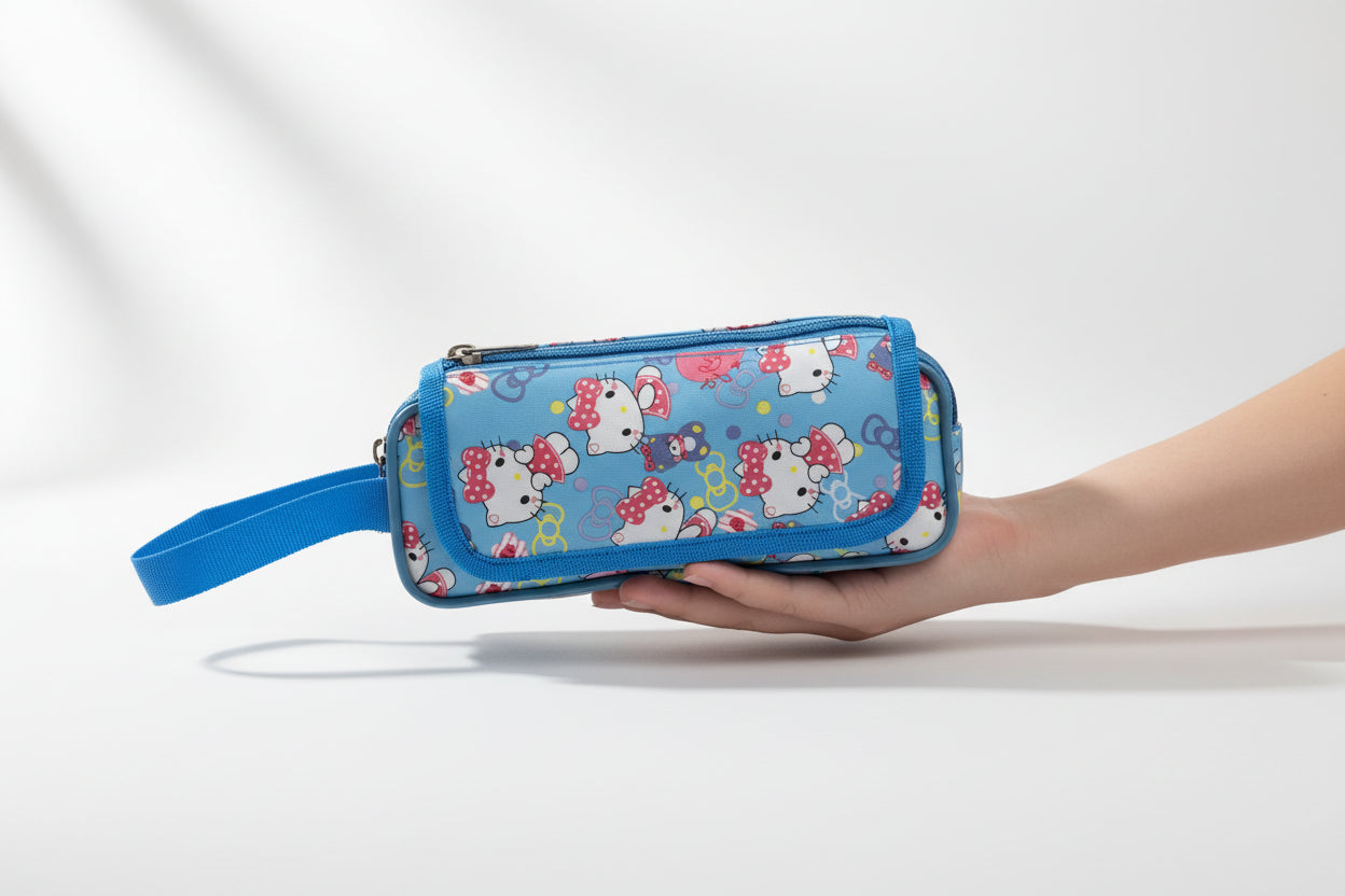 Pencil Pouch Big Capacity Pencil Pen Case Office College School Large Storage High Capacity Bag Pouch Holder Bag Organizer