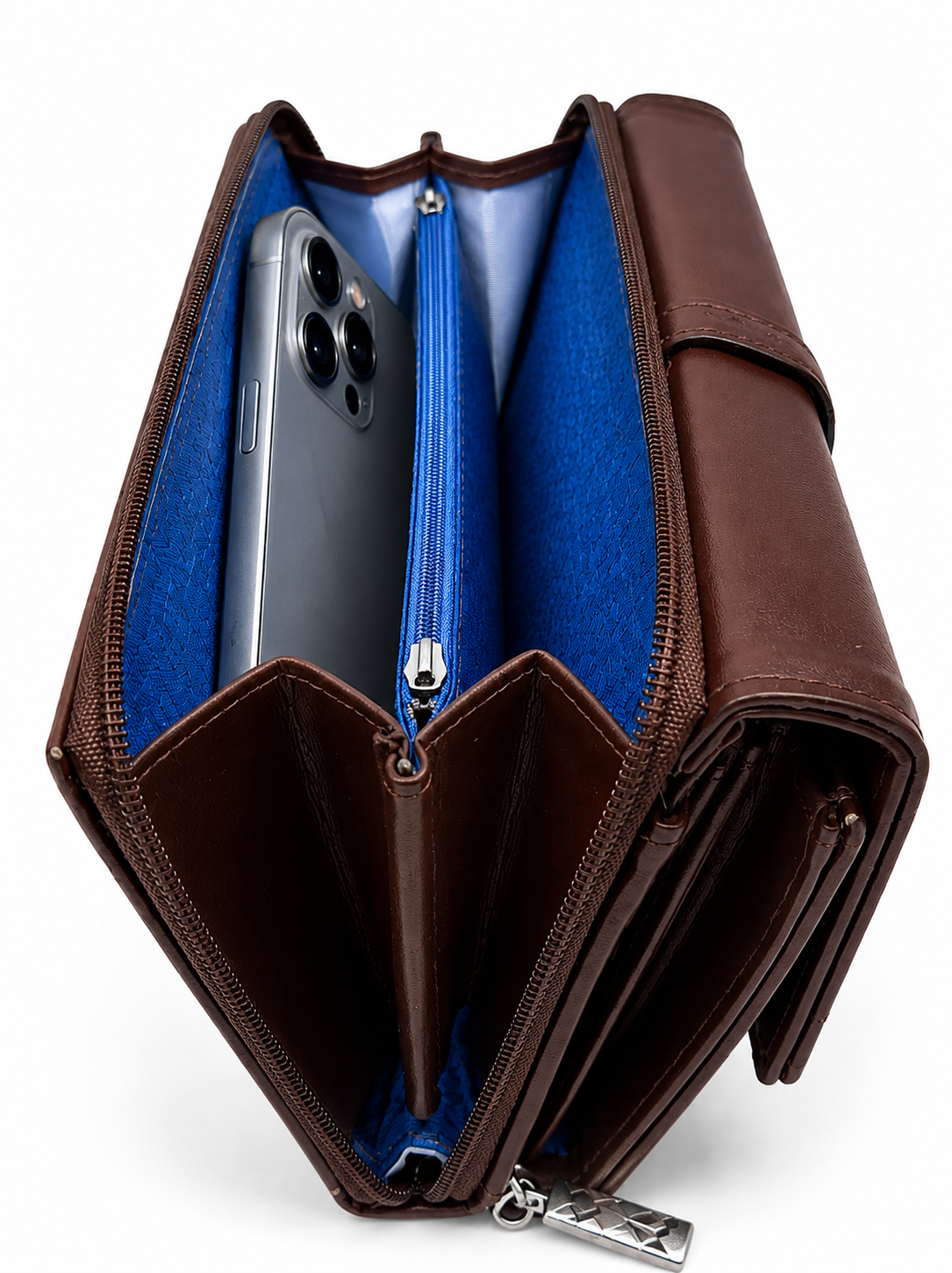 BATUTA Women’s Premium Long Wallet for Women | PU Leather Clutch Wallet | Multiple Card Slots | Cash & Coin Pocket | Stylish Ladies Purse