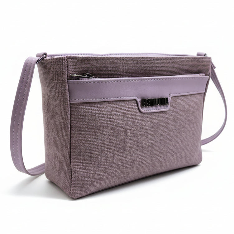 BATUTA HUB Women Crossbody Sling Bag | Premium PU Leather Small Side Bag for Girls & Ladies | Adjustable Strap | Multiple Zipper Pockets | Lightweight Daily Use Purse