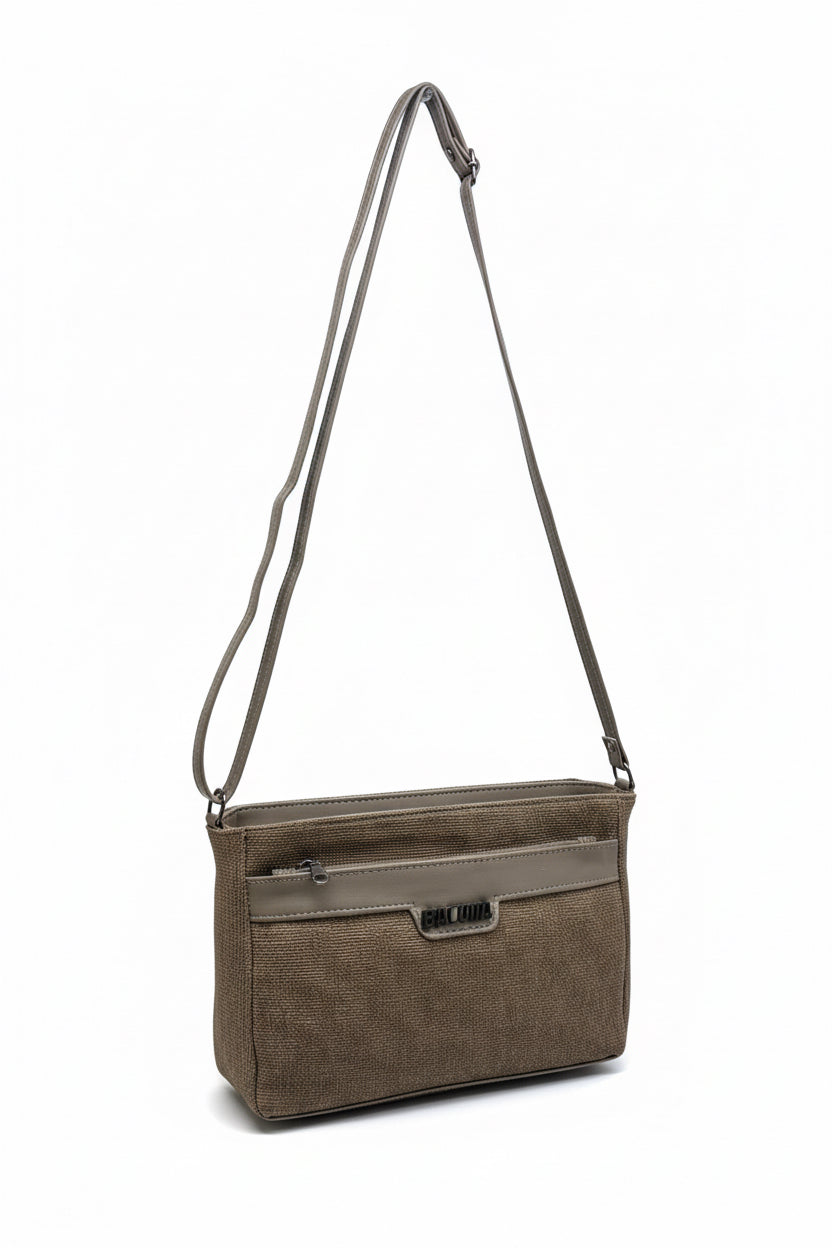 BATUTA HUB Women Crossbody Sling Bag | Premium PU Leather Small Side Bag for Girls & Ladies | Adjustable Strap | Multiple Zipper Pockets | Lightweight Daily Use Purse