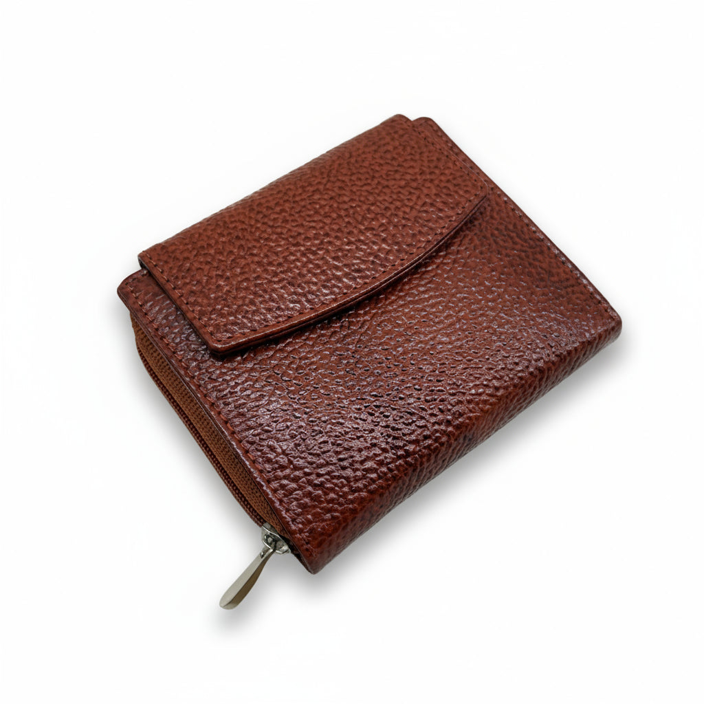 BATUTA Genuine Leather Ladies Wallet for Woman with 8 Card Slots - Clutch Purse for Girl, Wallet for  Ladies Stylish, Ladies Purse for Women Wallet,