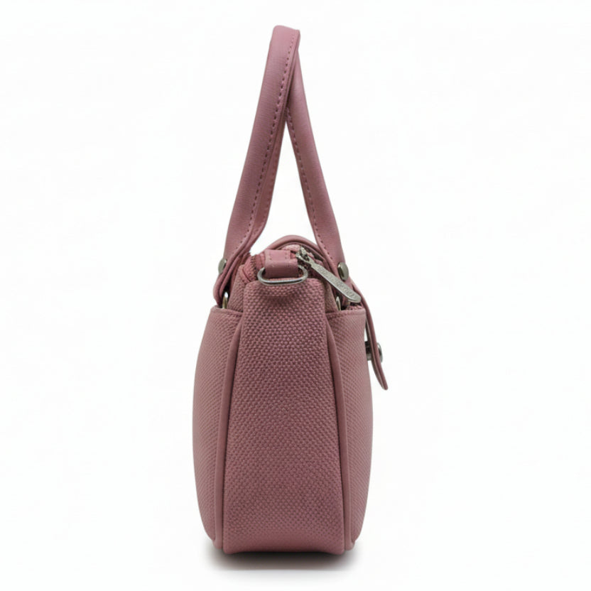 Women Mini Handbag with Sling Strap | Small Stylish Hand Carry Bag | Multi Compartment