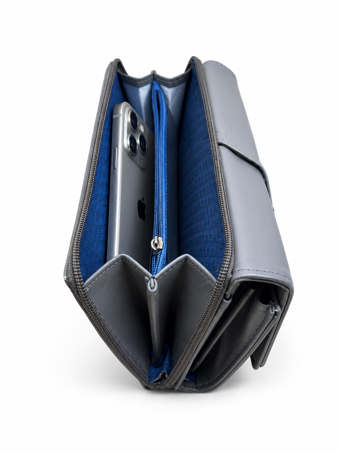 BATUTA Women’s Premium Long Wallet for Women | PU Leather Clutch Wallet | Multiple Card Slots | Cash & Coin Pocket | Stylish Ladies Purse