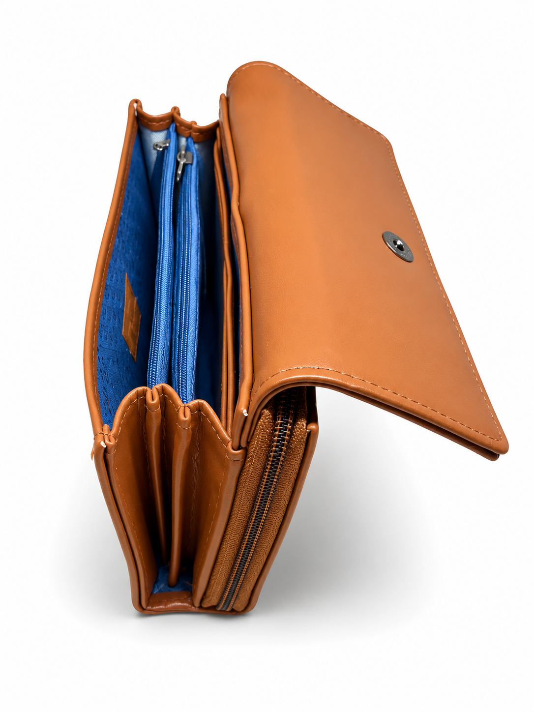 BATUTA Women’s Premium Long Wallet for Women | PU Leather Clutch Wallet | Multiple Card Slots | Cash & Coin Pocket | Stylish Ladies Purse