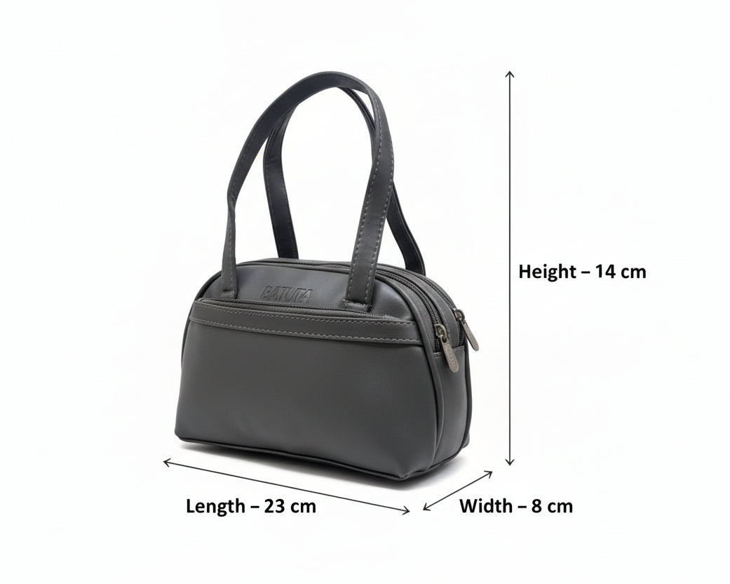 BATUTA Small Hand Bag for Women, PU Leather, Stylish and Lightweight, Top Hand Held Bag