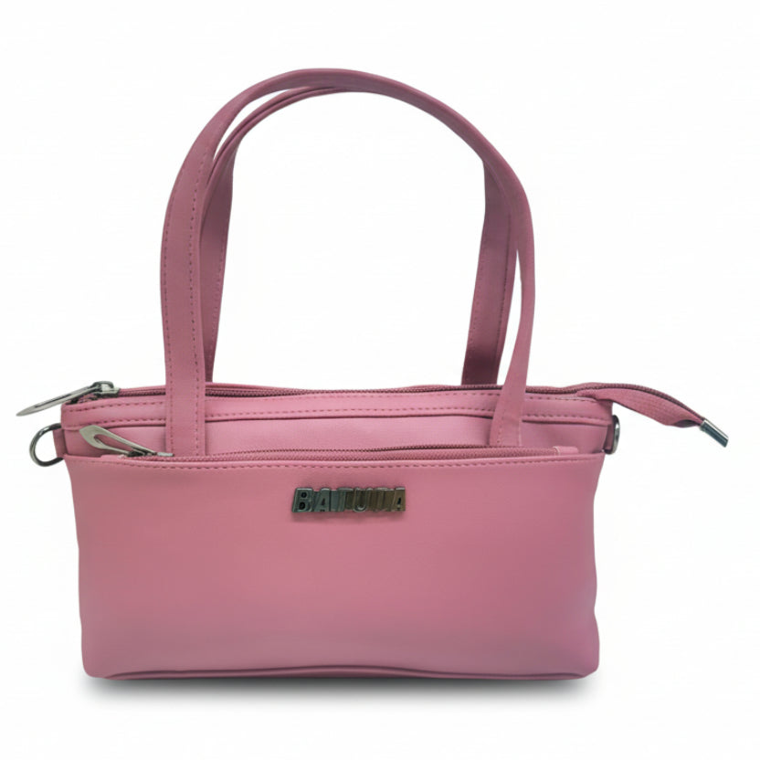 Women Mini Handbag with Sling Strap | Small Stylish Hand Carry Bag | Multi Compartment